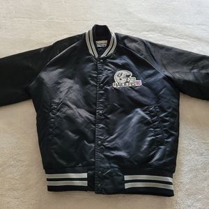Oakland Raiders Satin Jacket | Poshmark